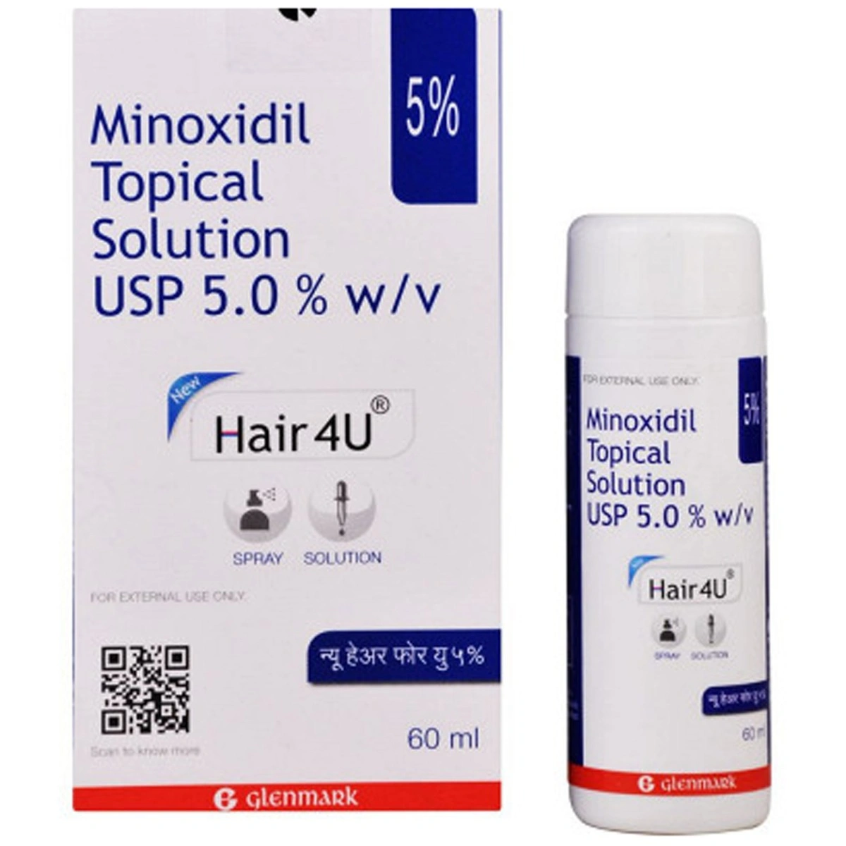 Hair 4U 5% Solution 60ml
