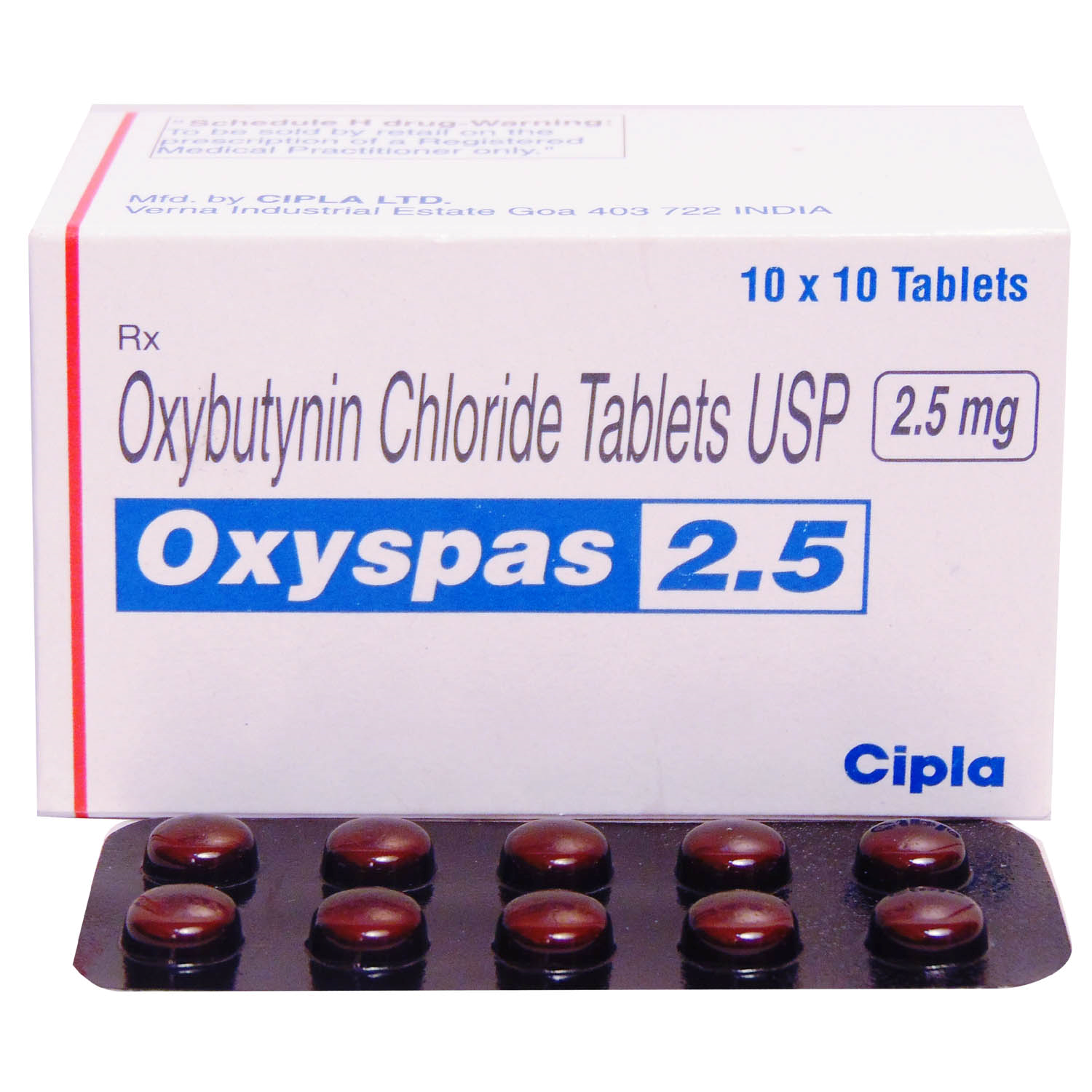 Oxyspas 2.5mg