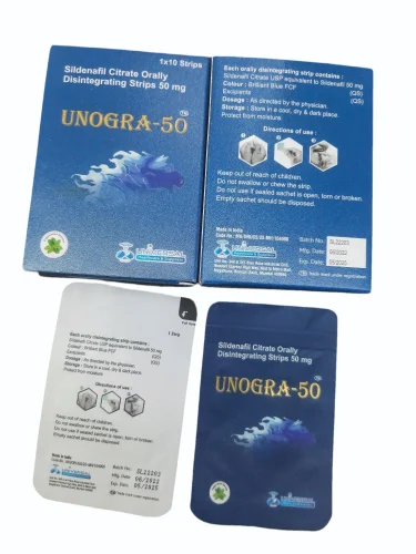 Unogra 50mg Strip