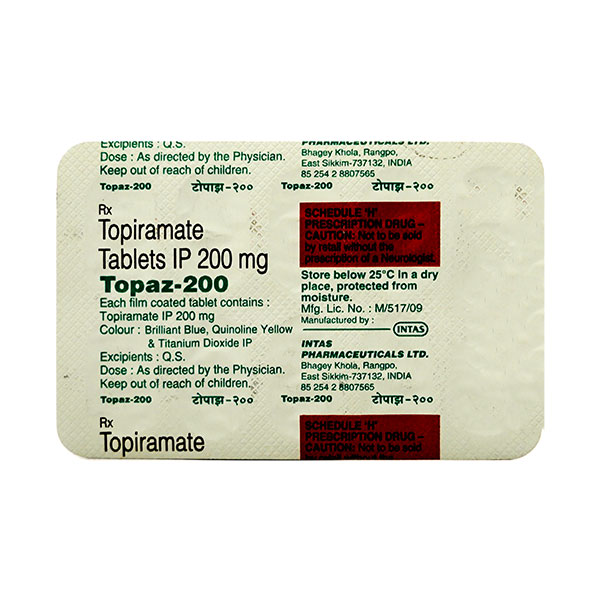 Topaz 200mg