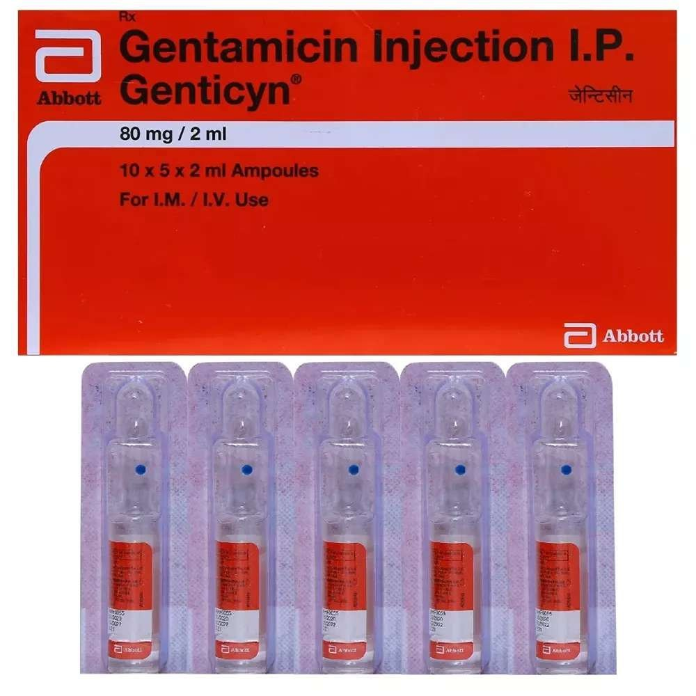Genticyn 80mg Injection 2ml