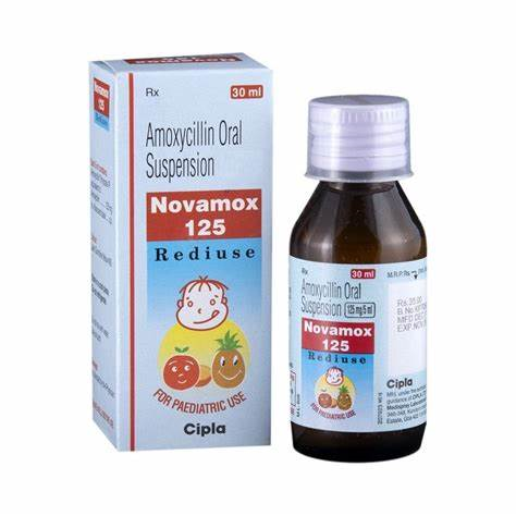 Novamox Syrup 125