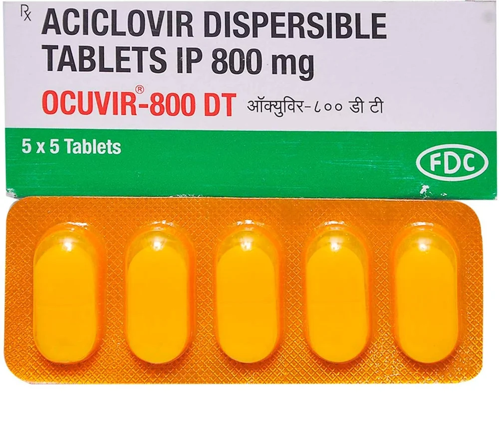 Ocuvir 800 DT