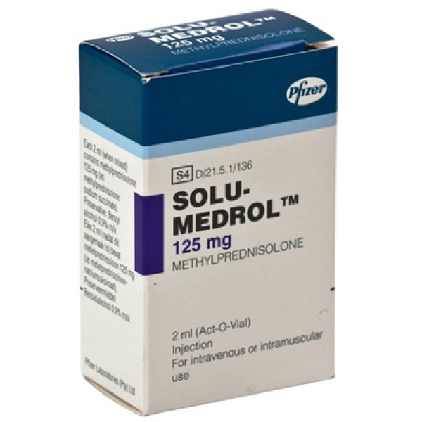 Solu-Medrol 125mg Injection 2ml
