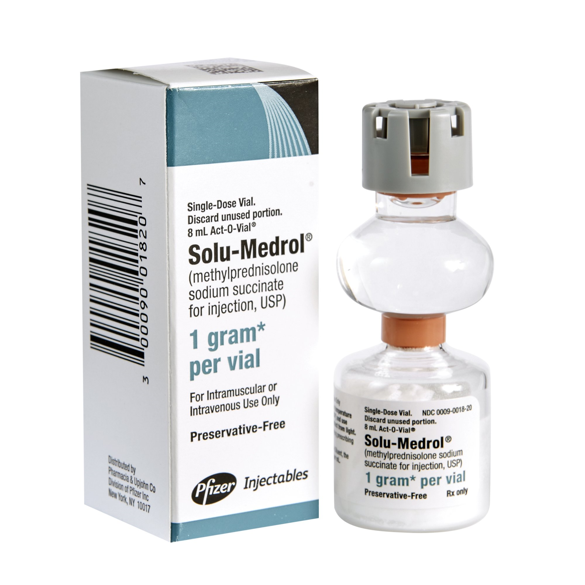 Solu-Medrol 1000mg Injection 8ml