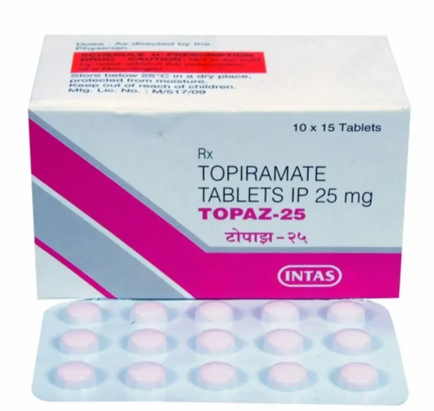 Topaz 25mg
