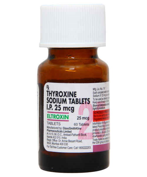 Eltroxin 25mcg