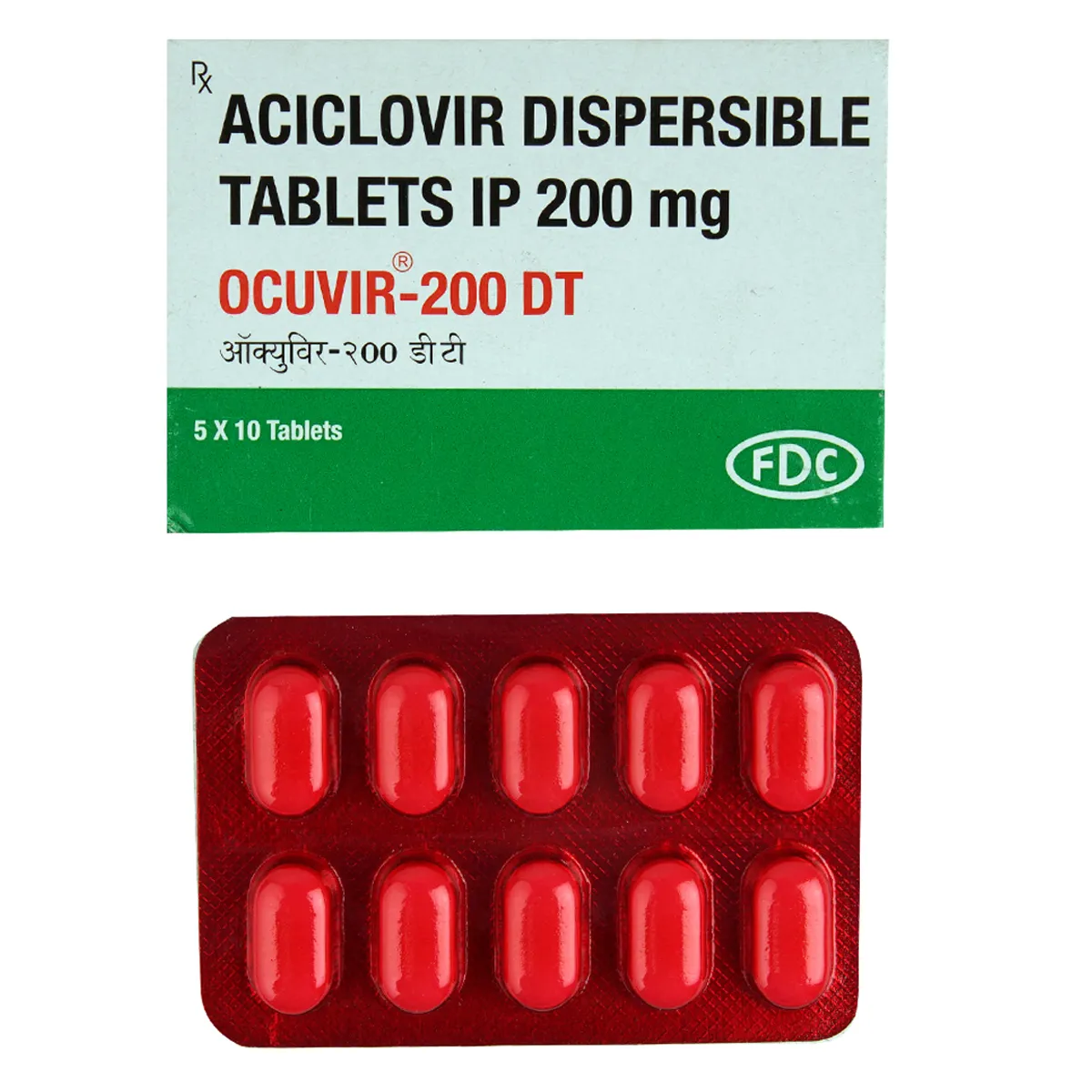 Ocuvir 200 DT