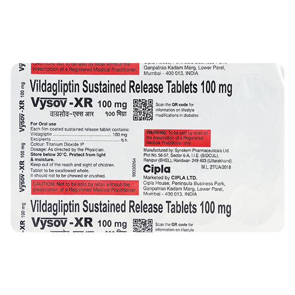 Vysov XR 100mg